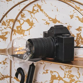Lampe de table pour appareil photo Housevitamin - Noir 6