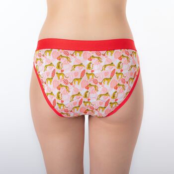 CULOTTE MENSTRUELLE POUR ADOLESCENTS À ABSORPTION MOYENNE - TAILLE S (combo 4 imprimés) 8