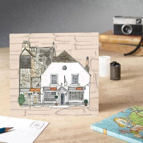 Cotswolds - Scotts of Stow inspired greeting card