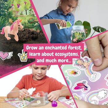 Kit Terrarium Licorne - Jouet STEM pour enfants 6