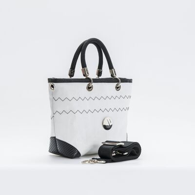 Borsa In Vela Riciclata – Minorca - Black