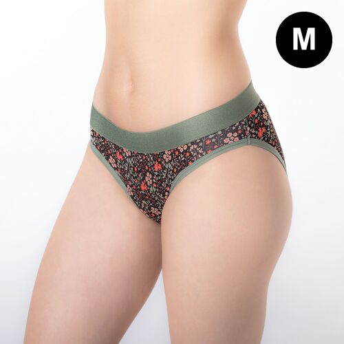 BRAGUITA MENSTRUAL TEEN ABSORCIÓN MEDIA - TALLA M (4 prints combo)