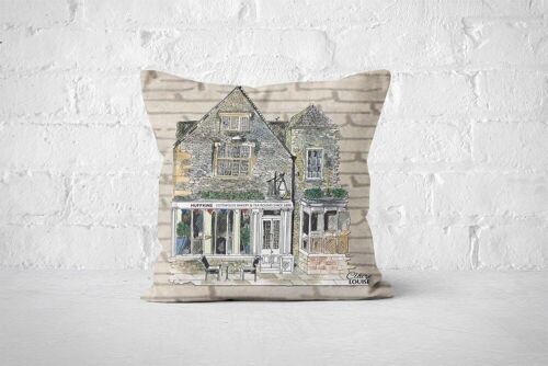 Cotswolds - Huffkins Tea Rooms Cushion