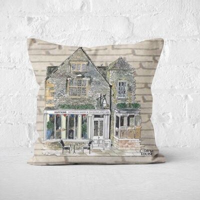 Cotswolds - Coussin salons de thé Huffkins