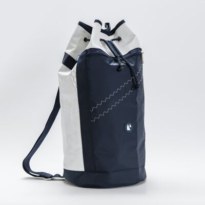 Sailor Bag In Recycled Sail - Vulcano - Blue