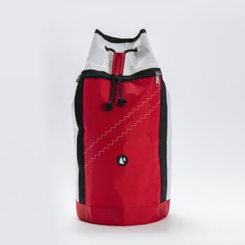 Sac Marin En Voile Recyclée - Vulcano - Rouge 3