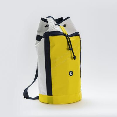 Sailor Bag In Recycled Sail – Vulcano - Yellow