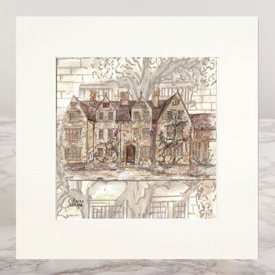 Cotswolds - The Lygon Arms montierter Giclée-Druck