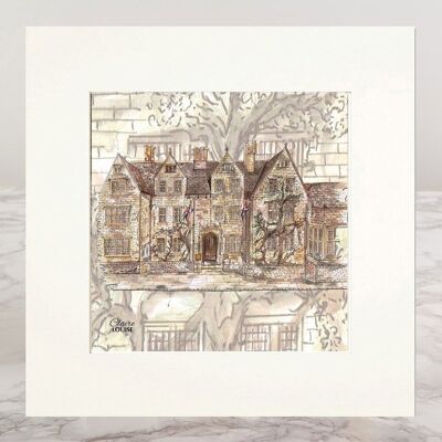 Cotswolds - La stampa giclée montata sulle braccia di Lygon