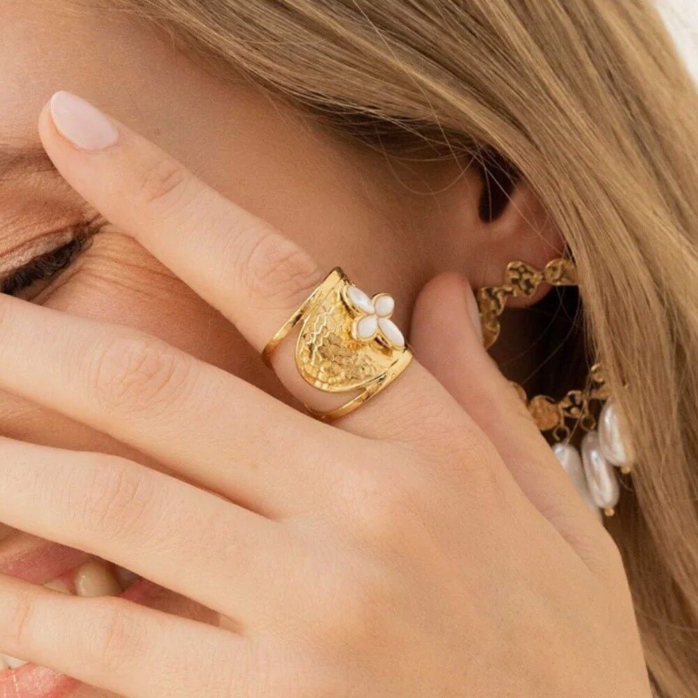 Gwendoline-Ring - Naturstein