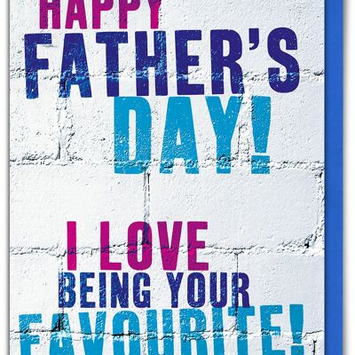 Favourite Funny Father's Day Card