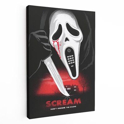 Lienzo du film Scream