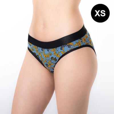 SUPER ABSORPTION TEEN MENSTRUAL PANTIES - SIZE XS ( 4 prints combo)