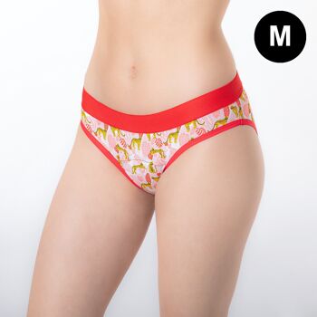 CULOTTE MENSTRUELLE SUPER ABSORPTION TEEN - TAILLE M (combo 4 imprimés) 1