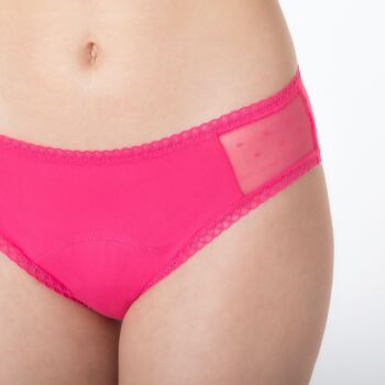 CULOTTE MENSTRUELLE ADULTE À ABSORPTION MOYENNE - TAILLE S (3 couleurs) 7