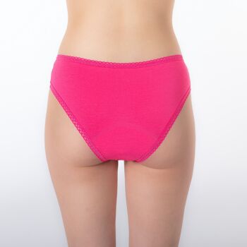 CULOTTE MENSTRUELLE ADULTE À ABSORPTION MOYENNE - TAILLE S (3 couleurs) 10