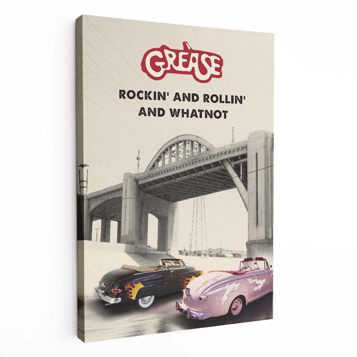 Lienzo de la película Grease