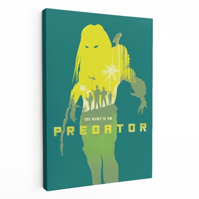 Lienzo del film Predator