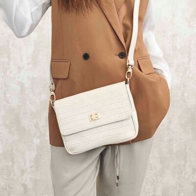 PETRA NUDE CROSSBODY BAG