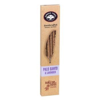 Lot de 12 bâtonnets d'encens Palo Santo & Lavender Smudge 3