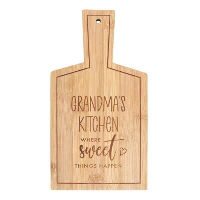 Tabla de servir de bambú de Grandma's Kitchen