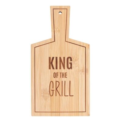 King of the Grill Bambus-Servierbrett