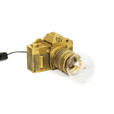 Lampe Caméra HV - 15x12cm - Or