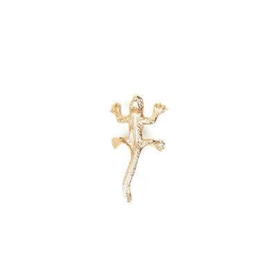 HV-Kerzennadeln – Salamander – Gold – 8 x 4 x 1 cm