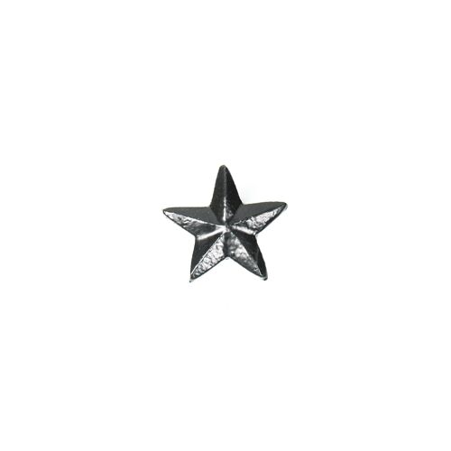 HV Candle  Pins - Star - Black - 5x5x2cm