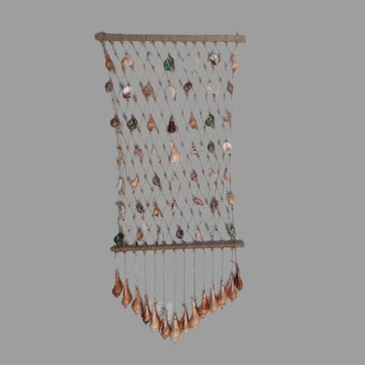 net with shells shell decoration garden decoration