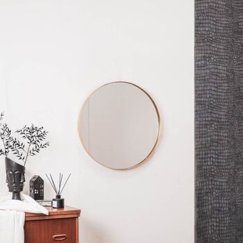 Miroir Rond HV - Doré - ⌀ 60 cm 2