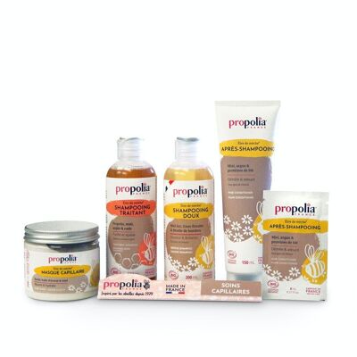 Pacchetto scoperta "Hive hair care" - Certificato BIOLOGICO - 24 prodotti