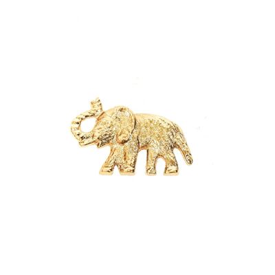 HV S2 Spille Candela - Elefante - Oro - 7x4x1 cm