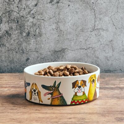 De Wags to Whiskers Bol pour chien grand
