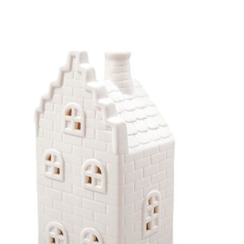 Lampe LED HV Amsterdam Canal House - 8x6x16 cm - Blanc 3