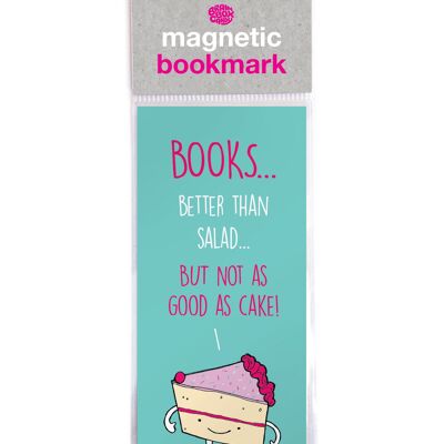 Not As Good As Cake Funny Magnetic Bookmark