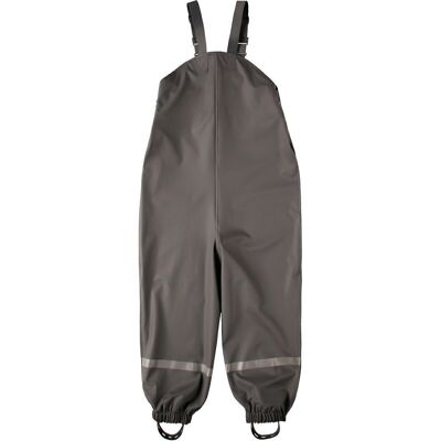 Pantalones de barro Peto de lluvia Buddel pants sostenible - coolgrey