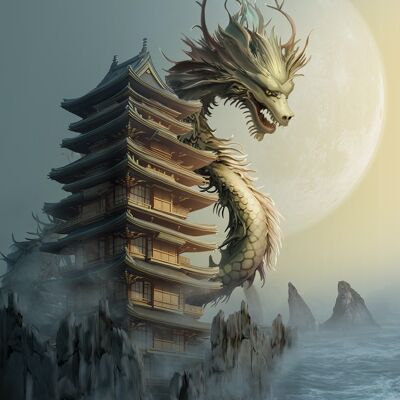 Japan and dragon