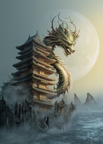 Japon et dragon 1