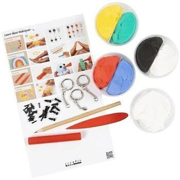 Kit DIY Pâte à modeler - Kawaii 3