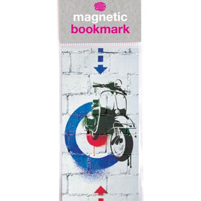 Scooter Funny Magnetic Bookmark