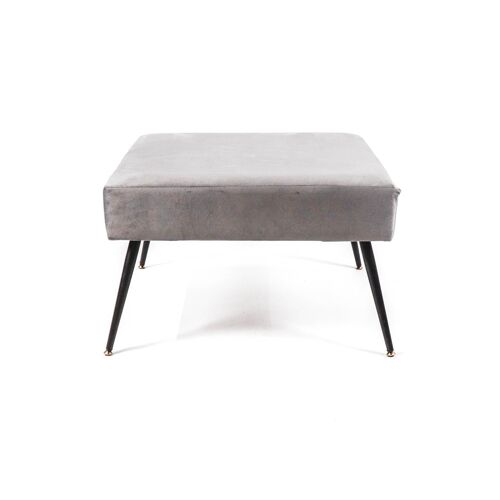 HV Hocker Pouf - Grey - 70x70x44 cm