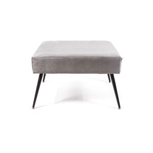 Pouf Hocker HV - Gris - 70x70x44 cm