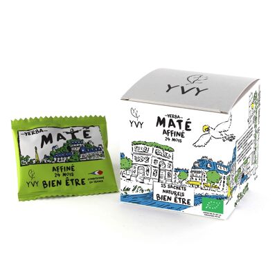 Maté Tea Refined 24 months Organic - 15 natural sachets