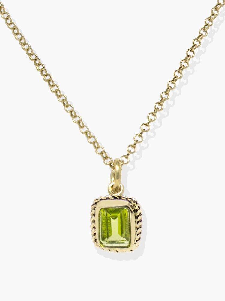 Collana Luccichio Oro Vermeil Peridot