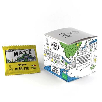 Thé Maté Citron Bio - 15 sachets naturels 4