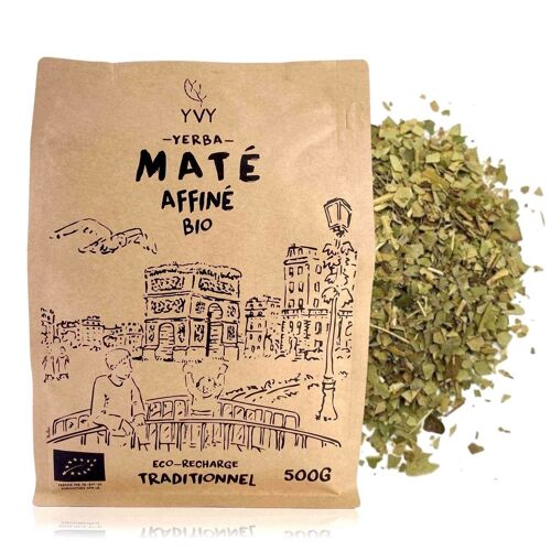 Maté Affiné Bio - Eco recharge Vrac 500g