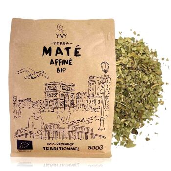 Maté Affiné Bio - Eco recharge Vrac 500g 1