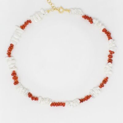 Mediterraneo Shell & Coral Necklace