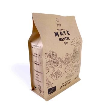 Maté Menthe Bio - Eco recharge Vrac 500g 4